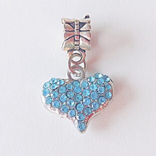 水色シャイニーハート